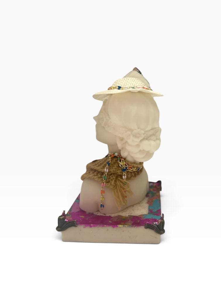 Woman of Intention Sculptural Candle | Handmade Keepsake for New Beginnings