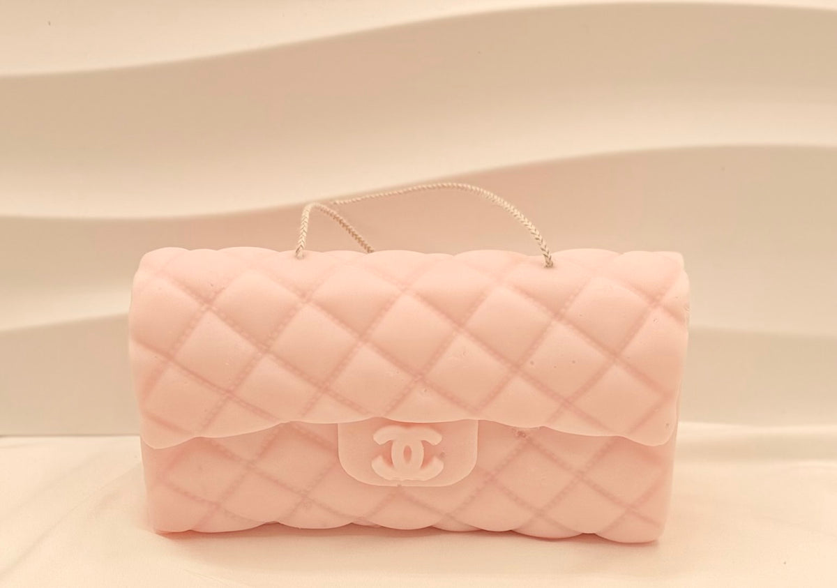 DESIGNER HANDBAG CANDLE | Classical Couture | CC Quilted Handbag