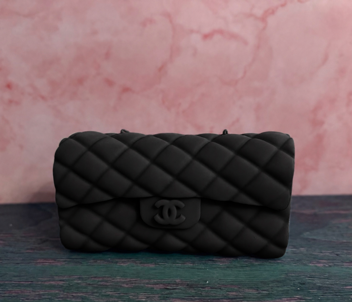 DESIGNER HANDBAG CANDLE | Classical Couture | CC Quilted Handbag