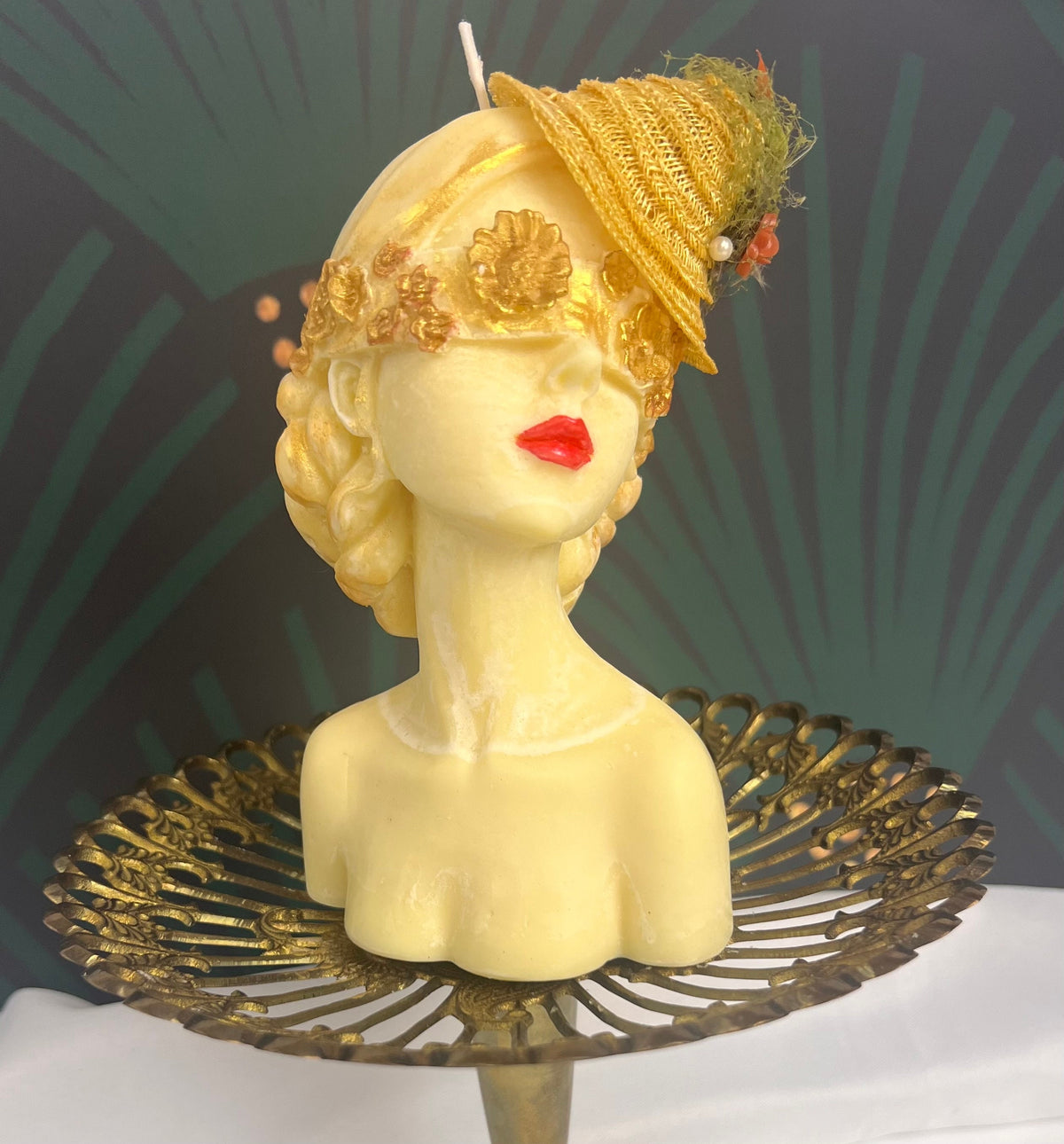 Woman of Intention Sculptural Candle | Handmade Keepsake for New Beginnings