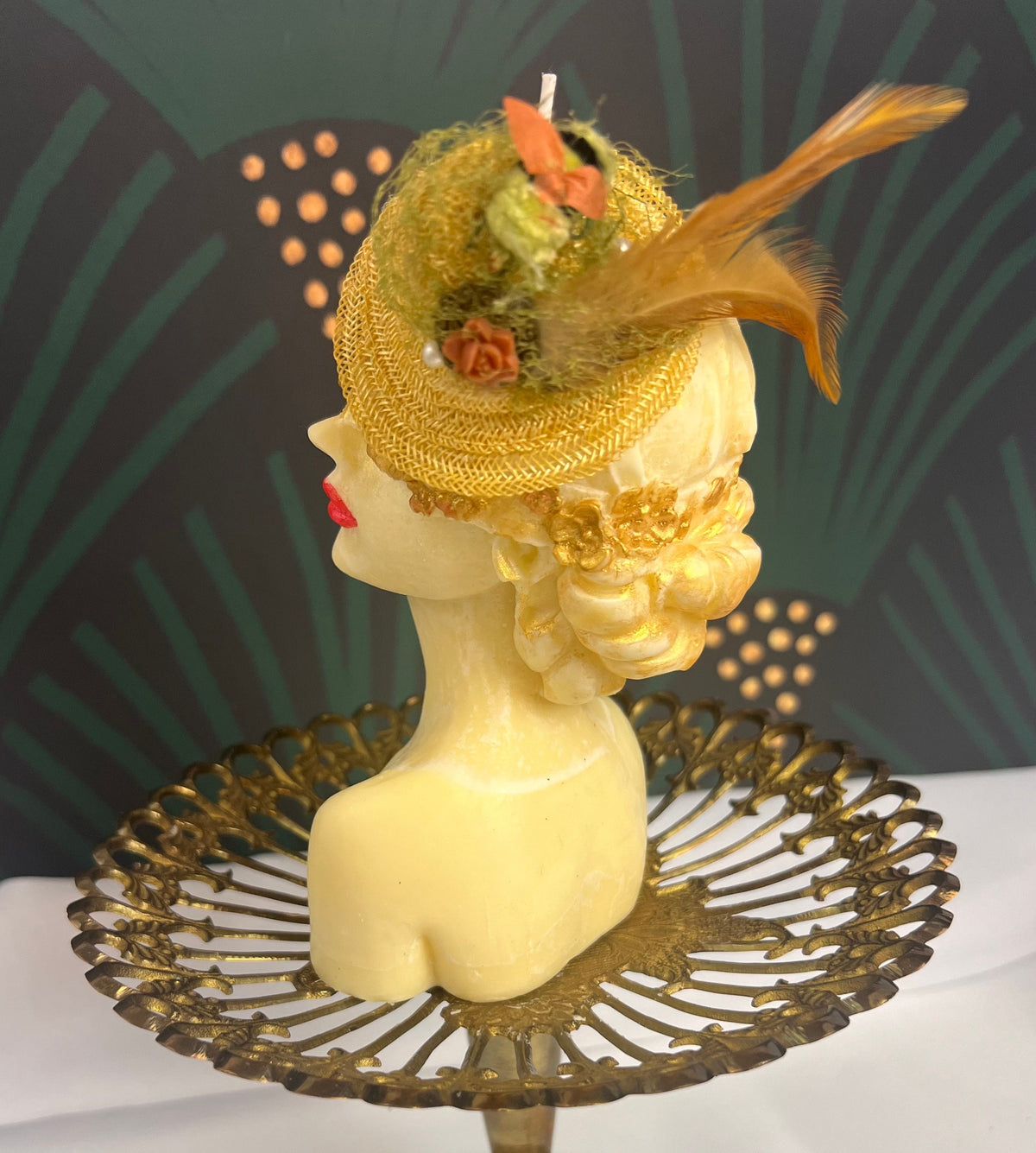 Woman of Intention Sculptural Candle | Handmade Keepsake for New Beginnings
