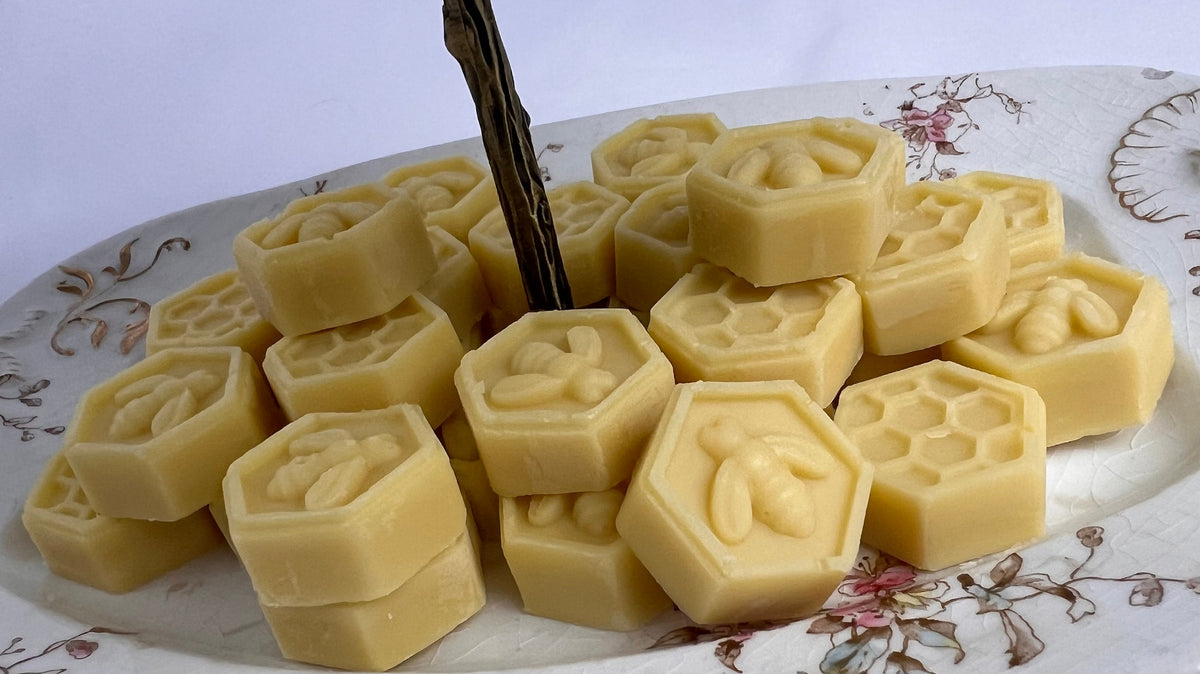 Artisan Honeycomb Lotion Bars Rich Nourishing Skin Moisturizer, Eco-Friendly Solid Beauty Gift