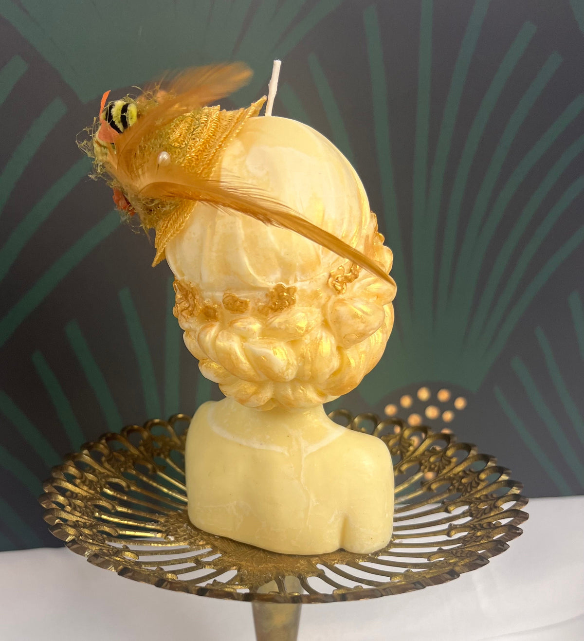 Woman of Intention Sculptural Candle | Handmade Keepsake for New Beginnings