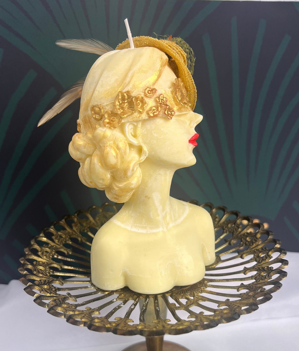 Woman of Intention Sculptural Candle | Handmade Keepsake for New Beginnings