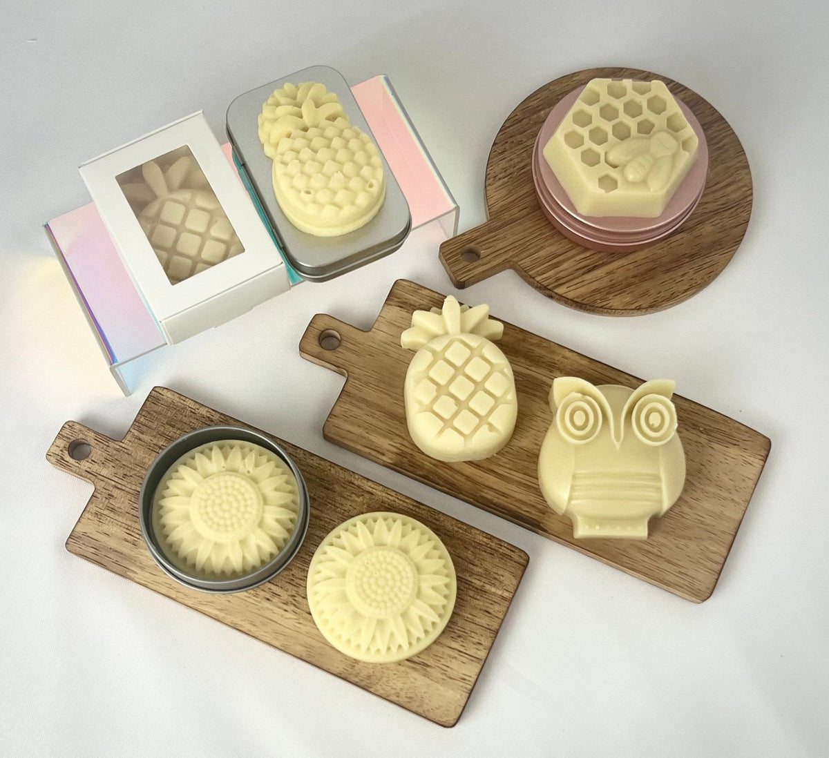 Artisan Honeycomb Lotion Bars Rich Nourishing Skin Moisturizer, Eco-Friendly Solid Beauty Gift