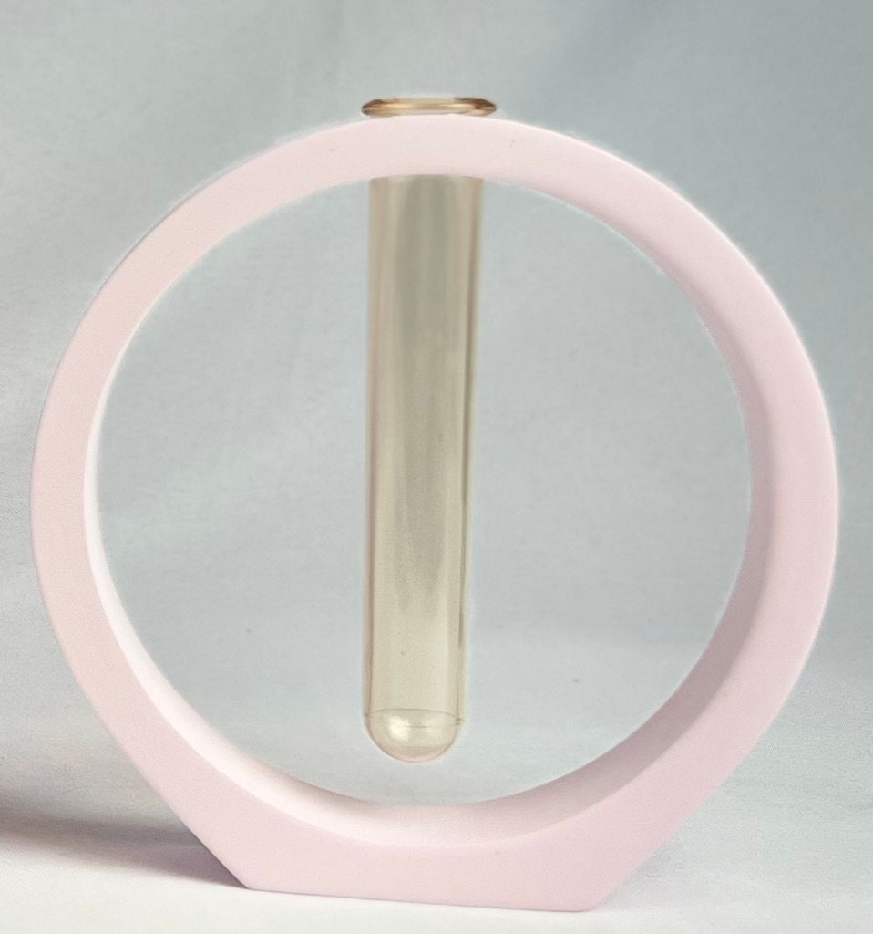 Jesmonite Hydroponic Vase for Modern Propagation in Nordic Style