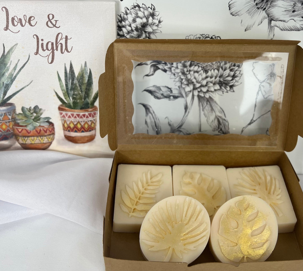 Boho Coco Mango & Goat Milk Soap Bars - Bundle Soap Box Set
