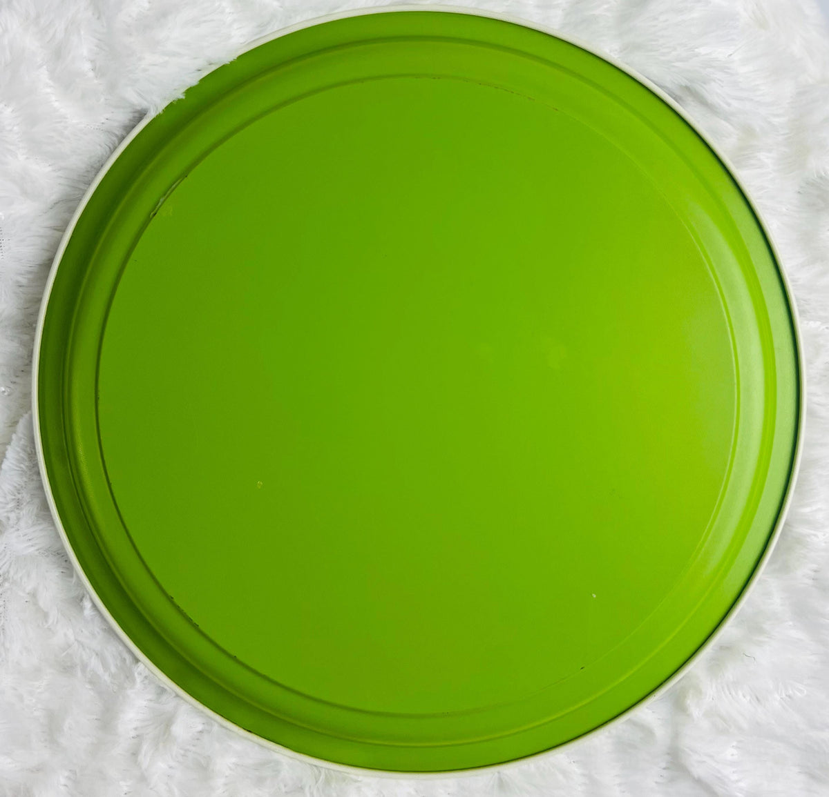 Vintage Floral Metal Tray with Coasters, Cocktail and Drinkware Decor