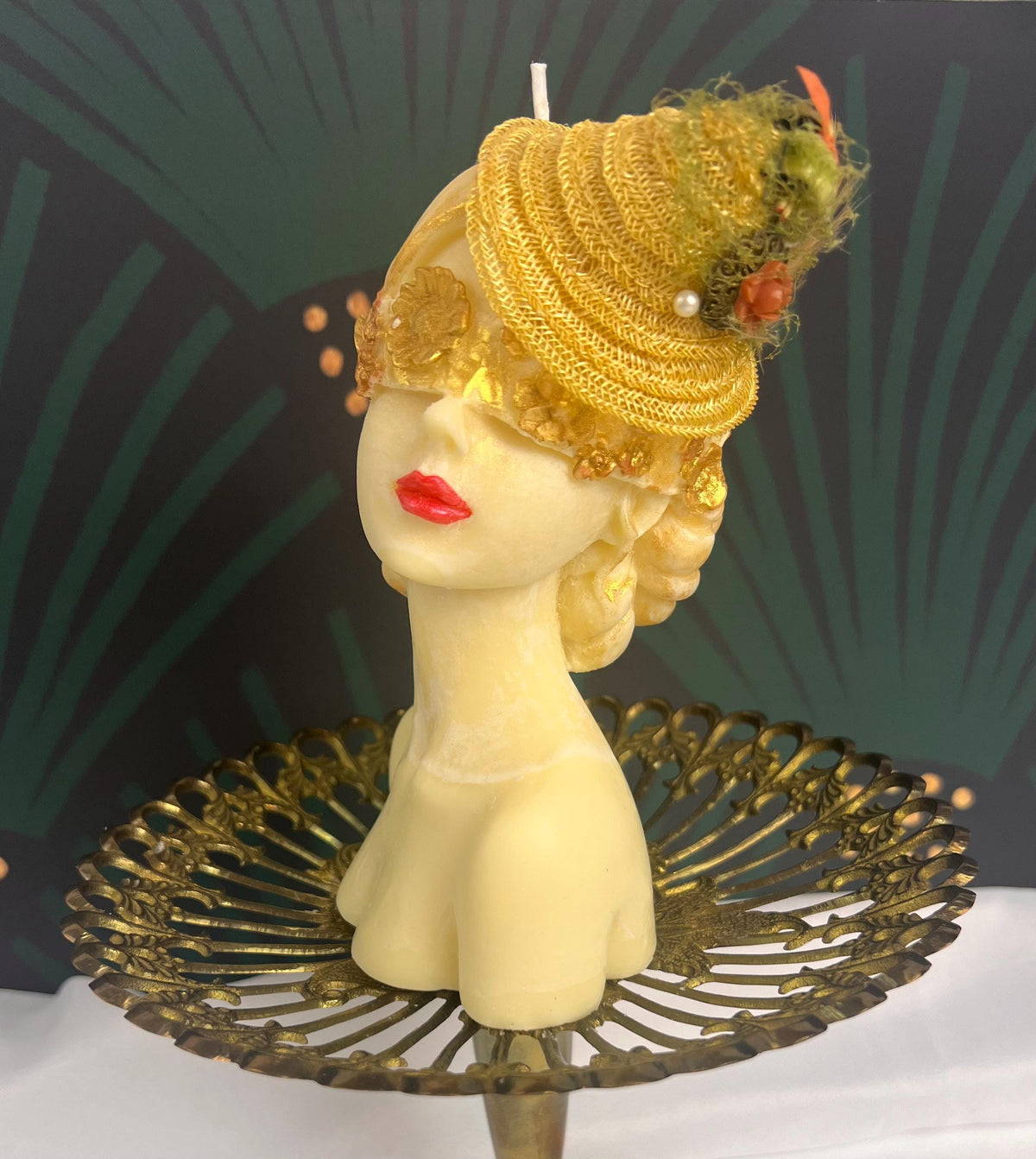 Woman of Intention Sculptural Candle | Handmade Keepsake for New Beginnings