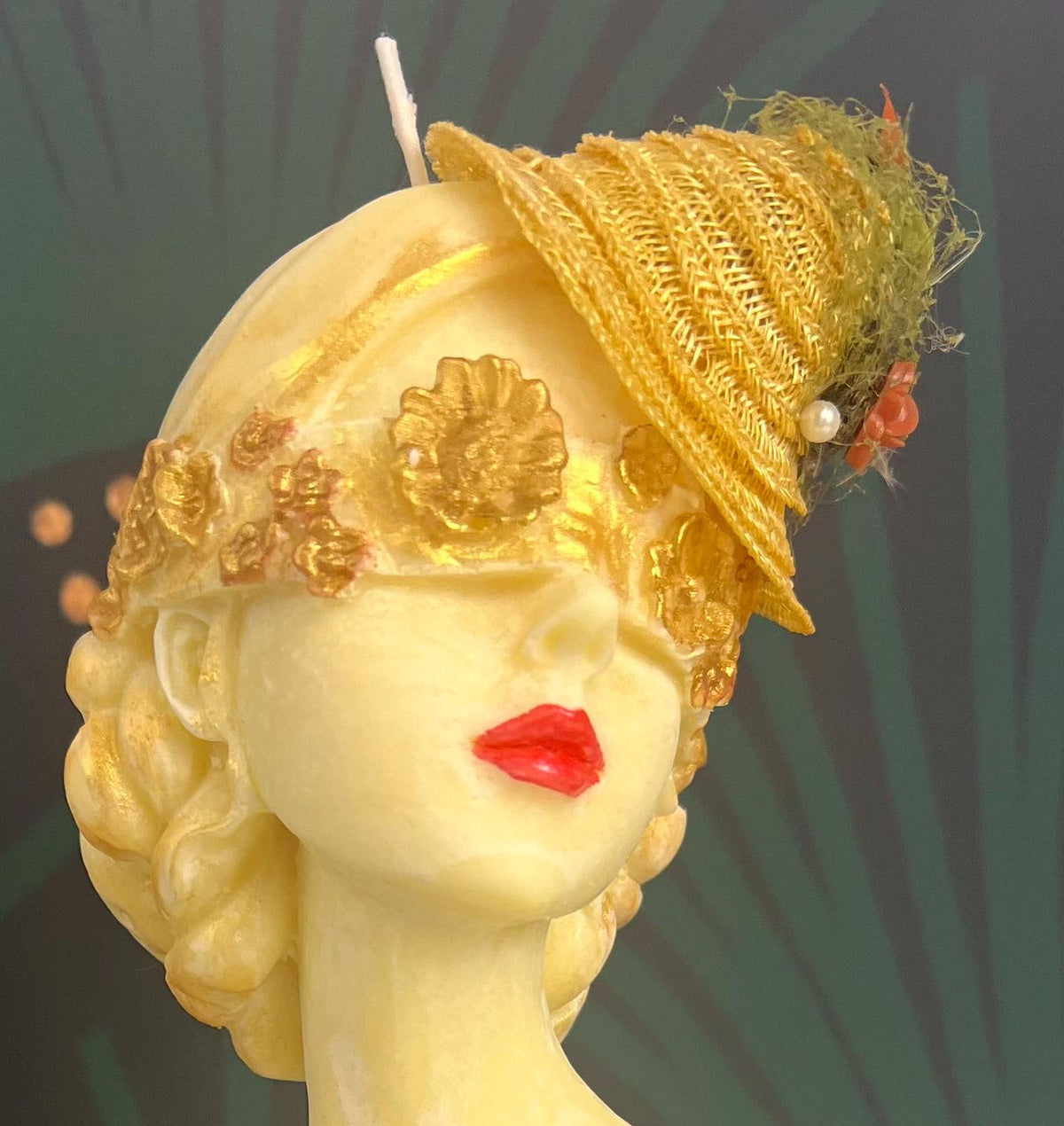 Woman of Intention Sculptural Candle | Handmade Keepsake for New Beginnings