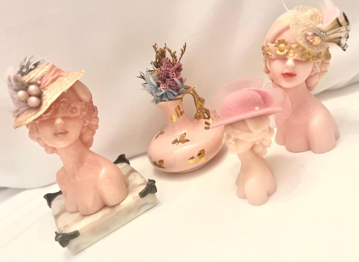 Woman of Intention Sculptural Candle | Handmade Keepsake for New Beginnings