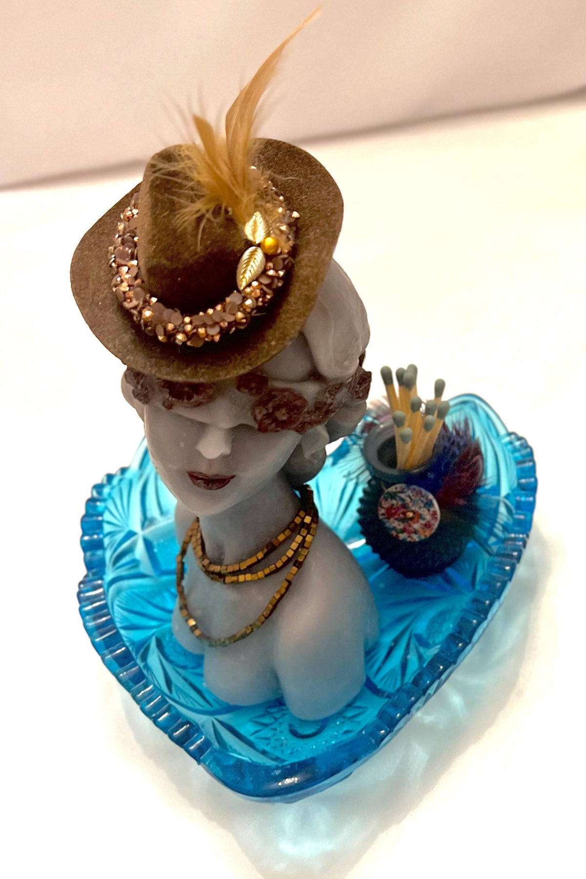 Woman of Intention Sculptural Candle | Handmade Keepsake for New Beginnings