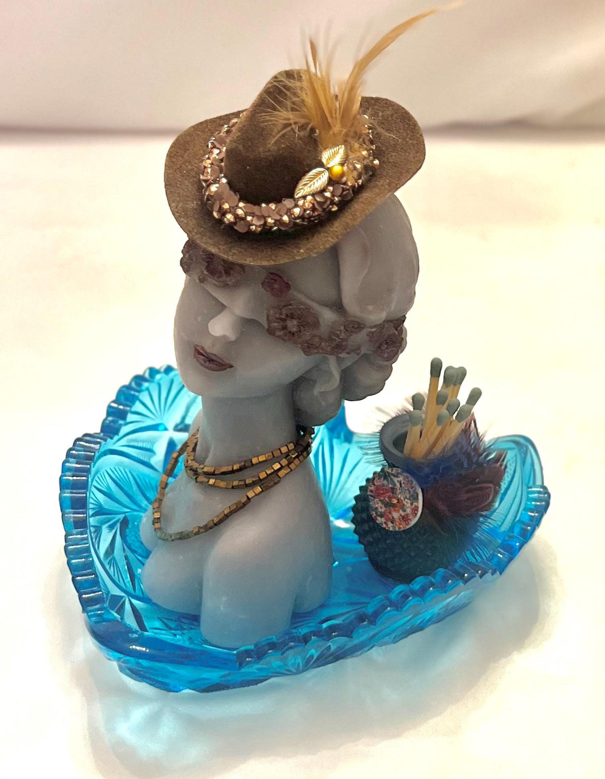 Woman of Intention Sculptural Candle | Handmade Keepsake for New Beginnings