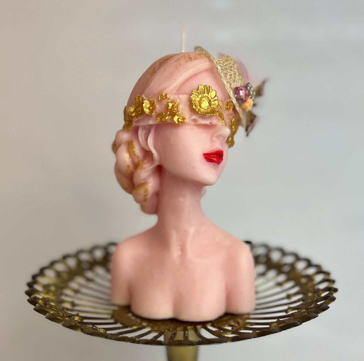 Woman of Intention Sculptural Candle | Handmade Keepsake for New Beginnings