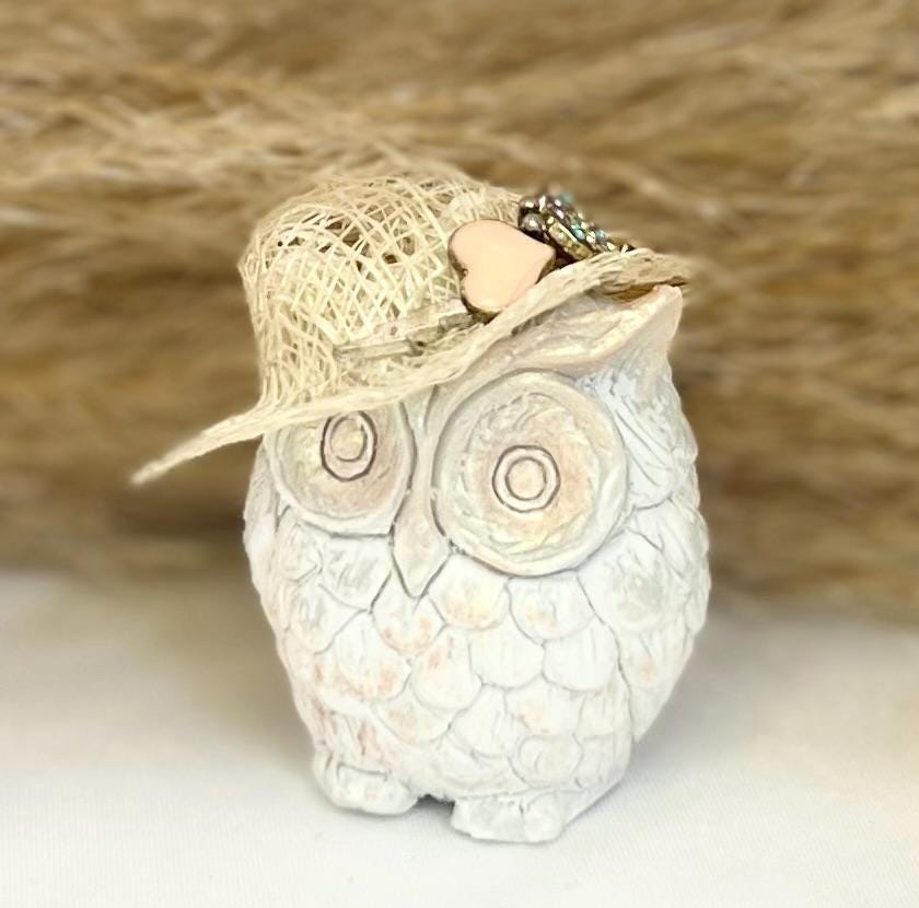 Celebration Mini Owl Candles - Decorative Embellished Owl Candles