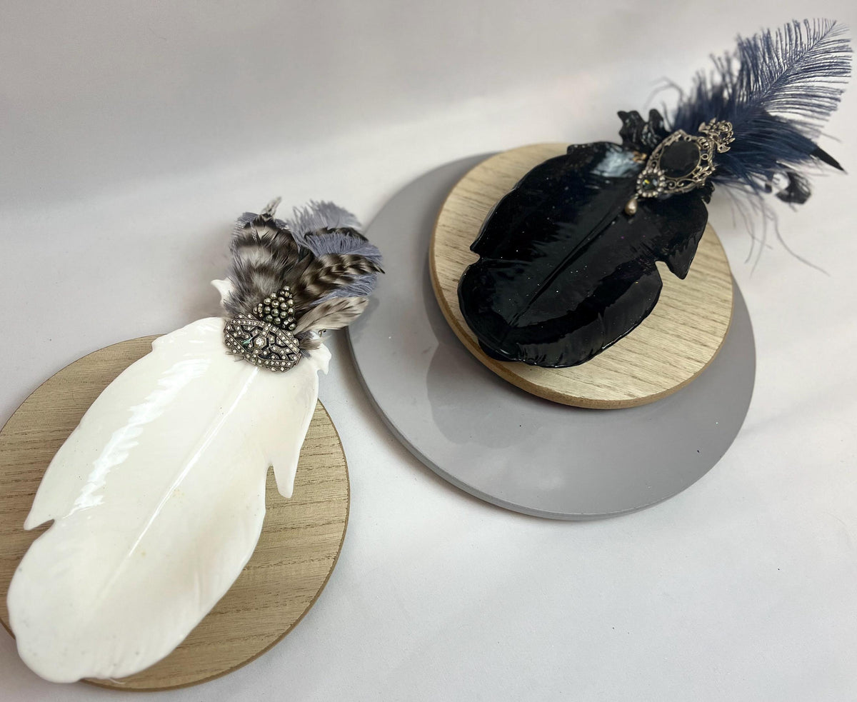 Embellished Peacock Dish