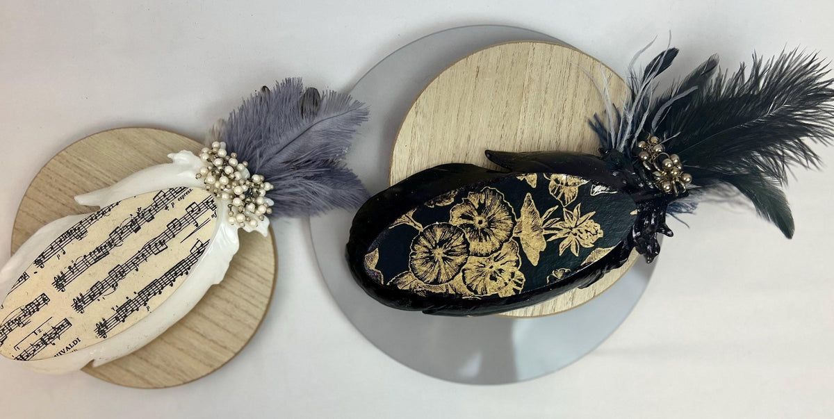 Embellished Peacock Dish