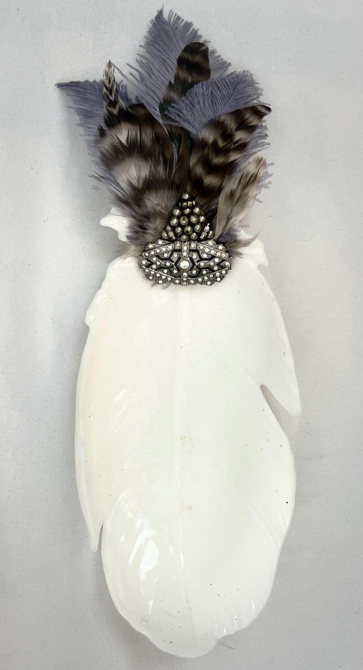 Embellished Peacock Dish