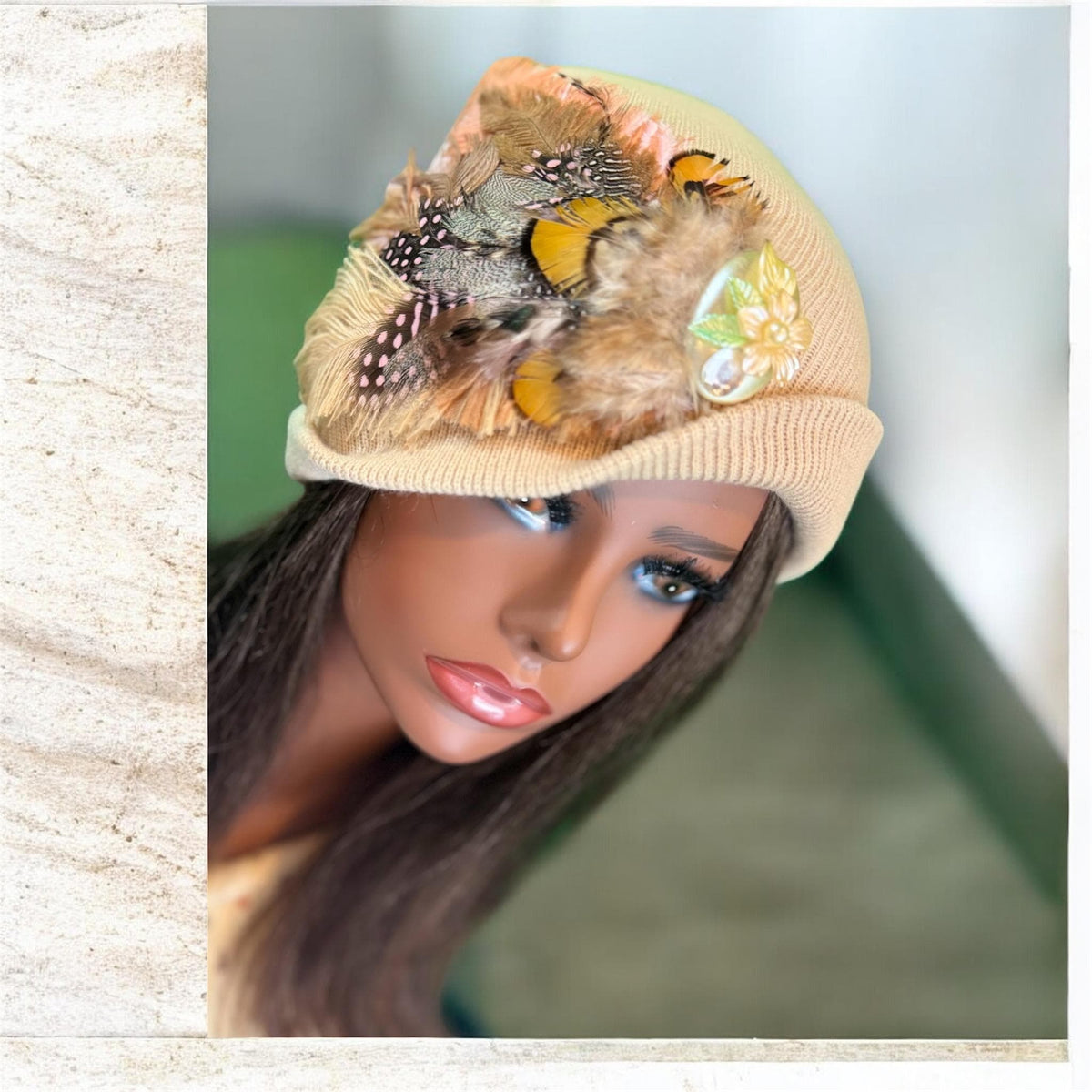 Sunday Best | Brunching After | hand-embellished beanie