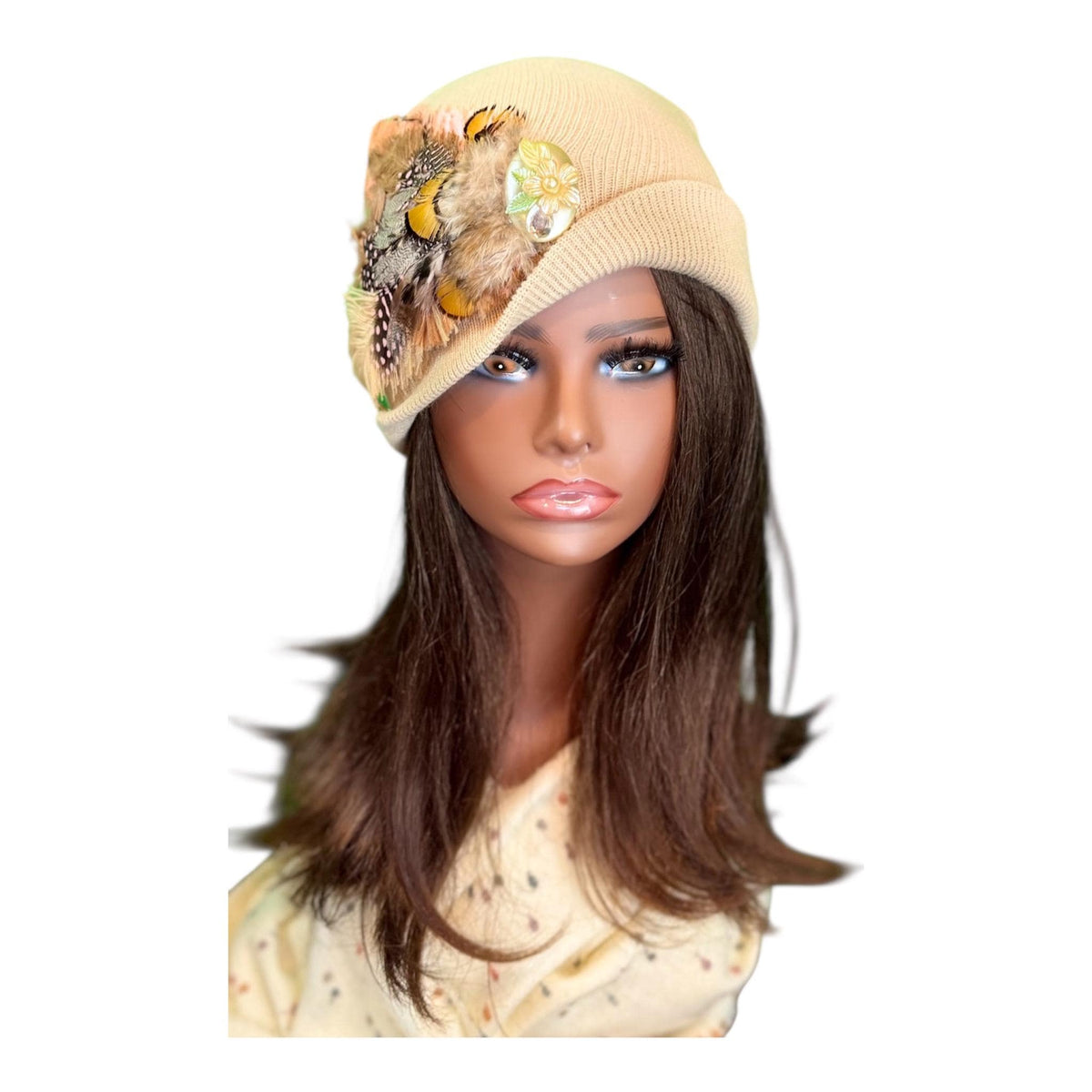 Sunday Best | Brunching After | hand-embellished beanie