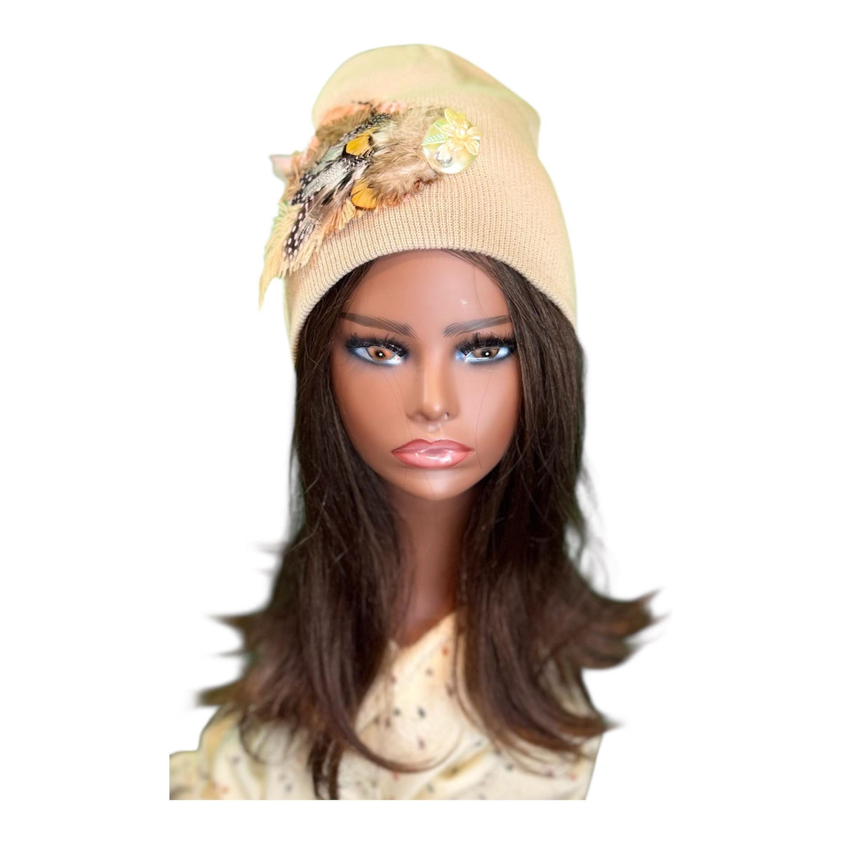 Sunday Best | Brunching After | hand-embellished beanie