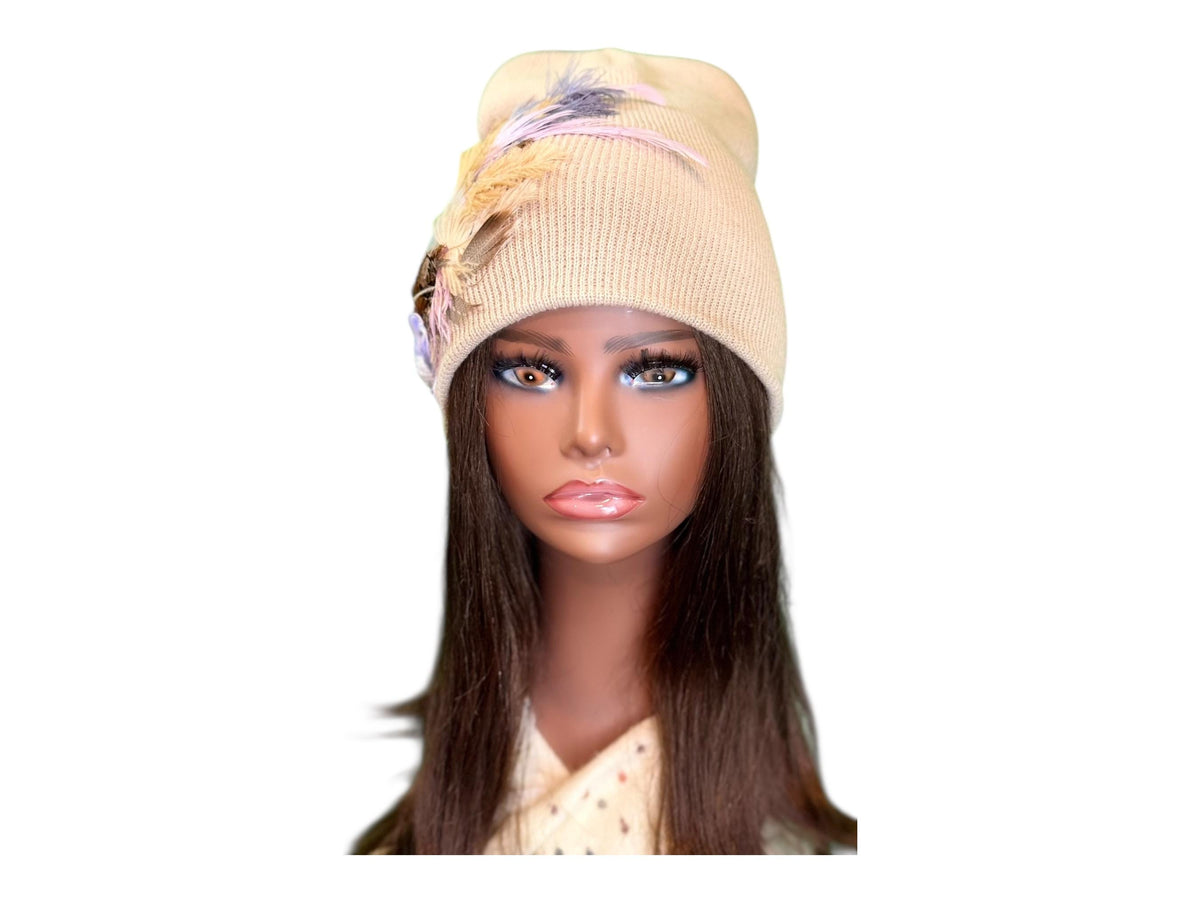 Afternoon’s at the Country Club | hand-embellished beanie