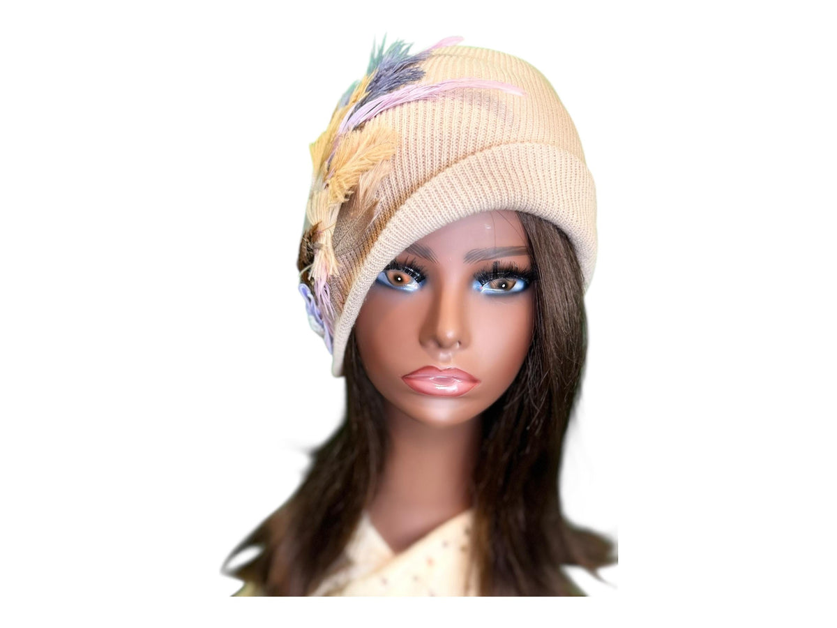 Afternoon’s at the Country Club | hand-embellished beanie