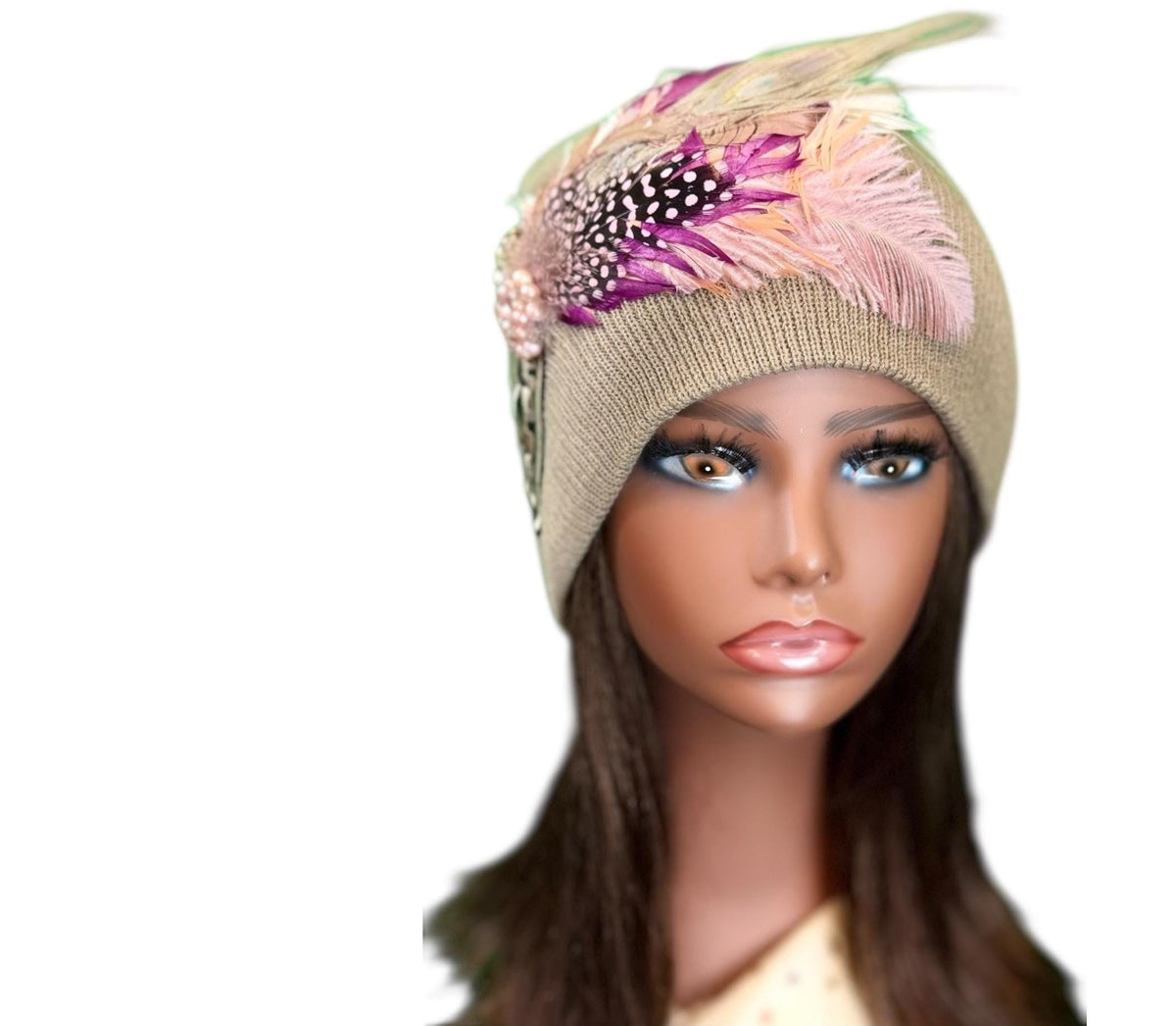 Love Like JESUS, Patchwork Jeweled Designer Hat