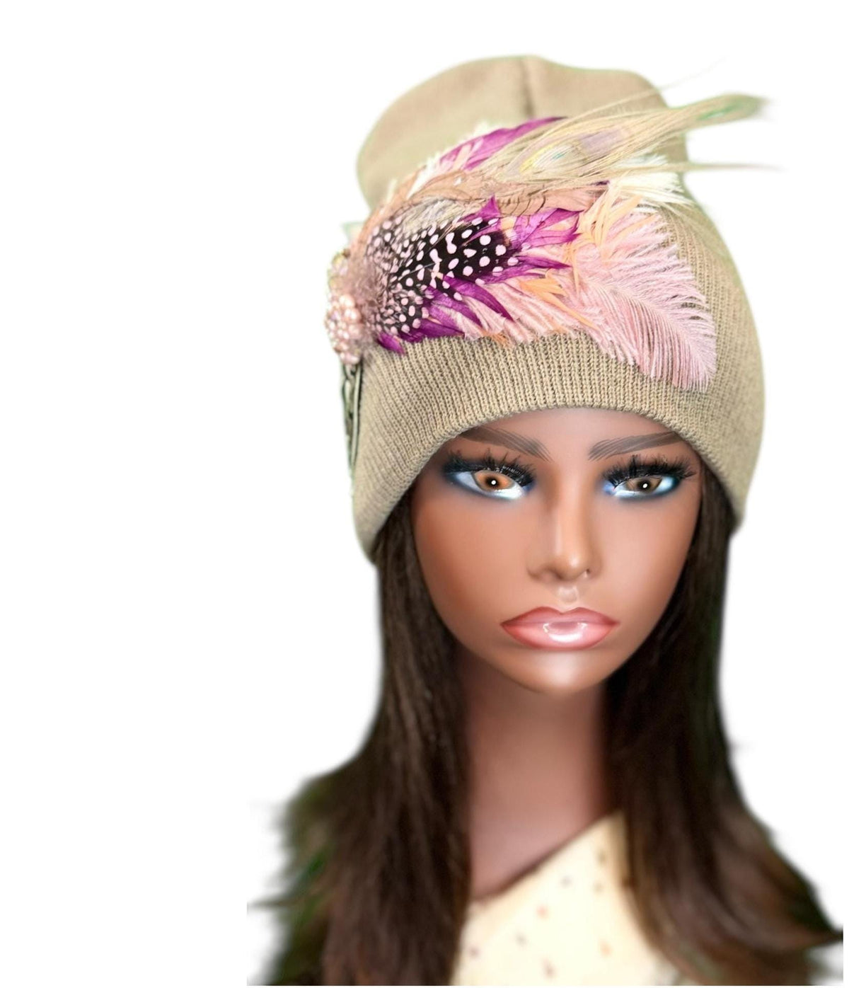 Love Like JESUS, Patchwork Jeweled Designer Hat