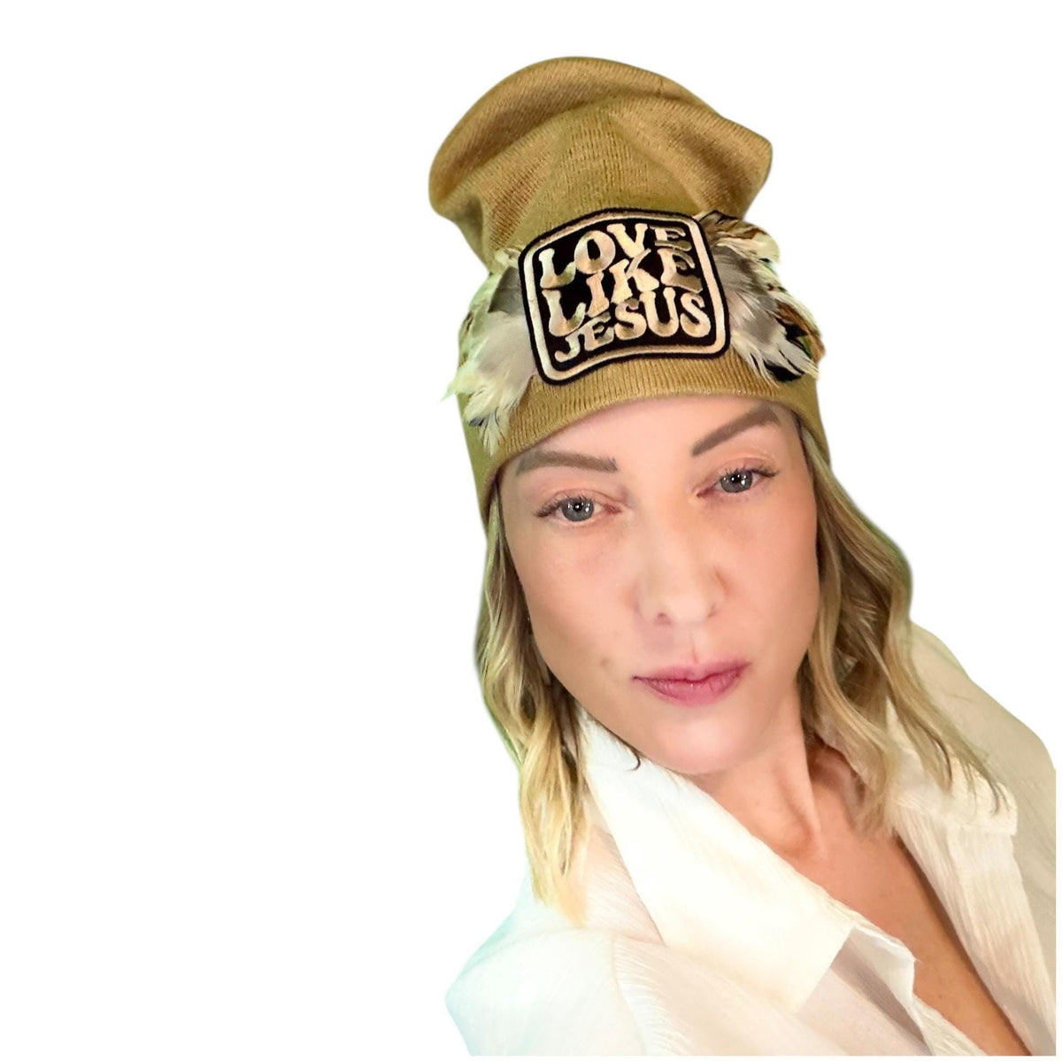 Love Like Jesus, Patchwork Fashionable Hat
