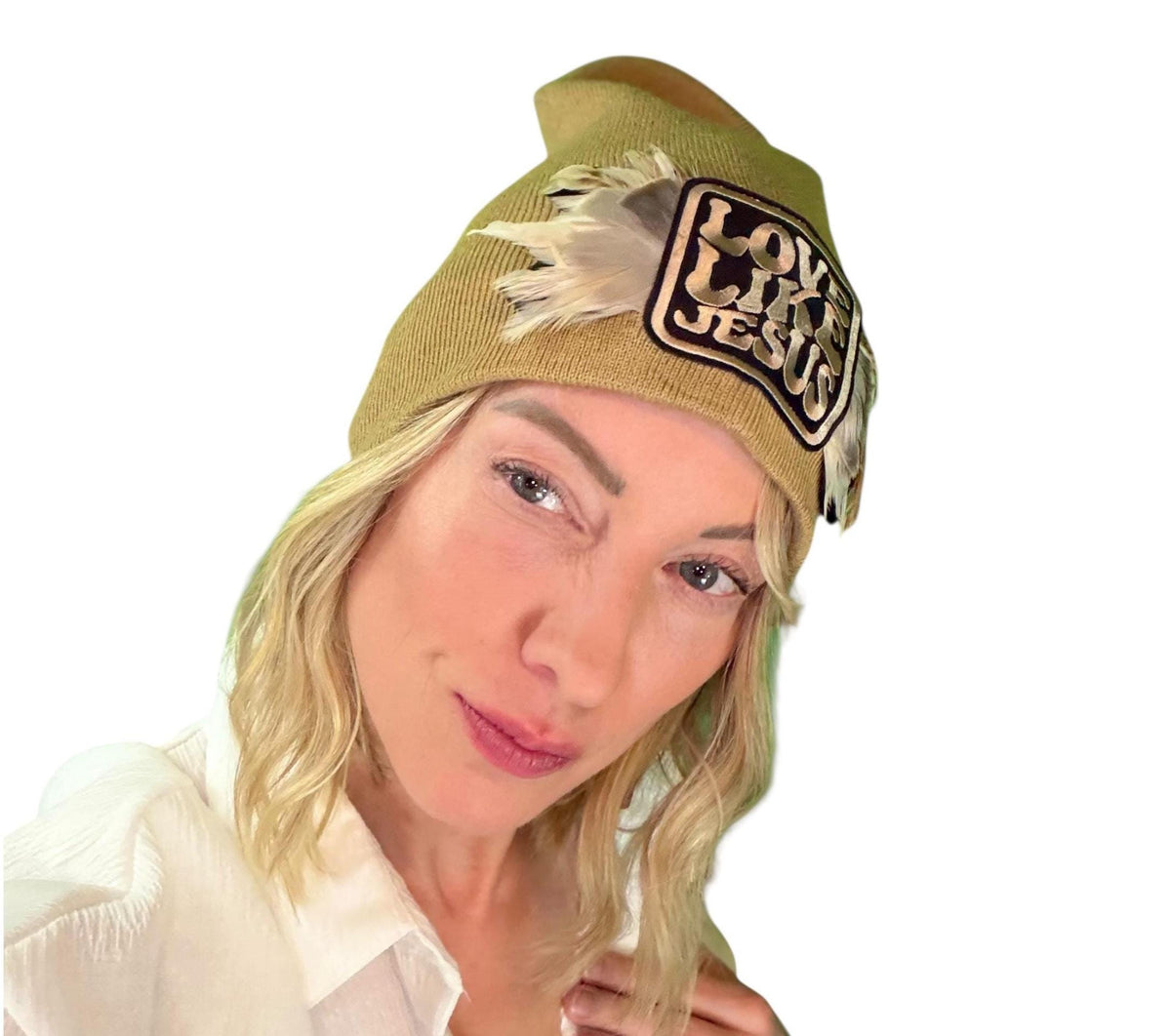 Love Like Jesus, Patchwork Fashionable Hat