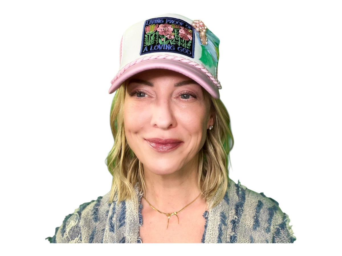 Positively Radiant | “LIVING PROOF” | Spiritual Trucker Hat