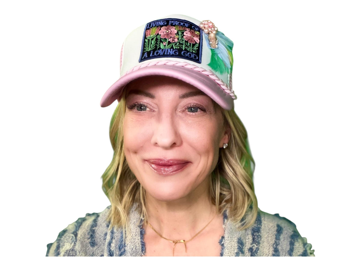 Positively Radiant | “LIVING PROOF” | Spiritual Trucker Hat