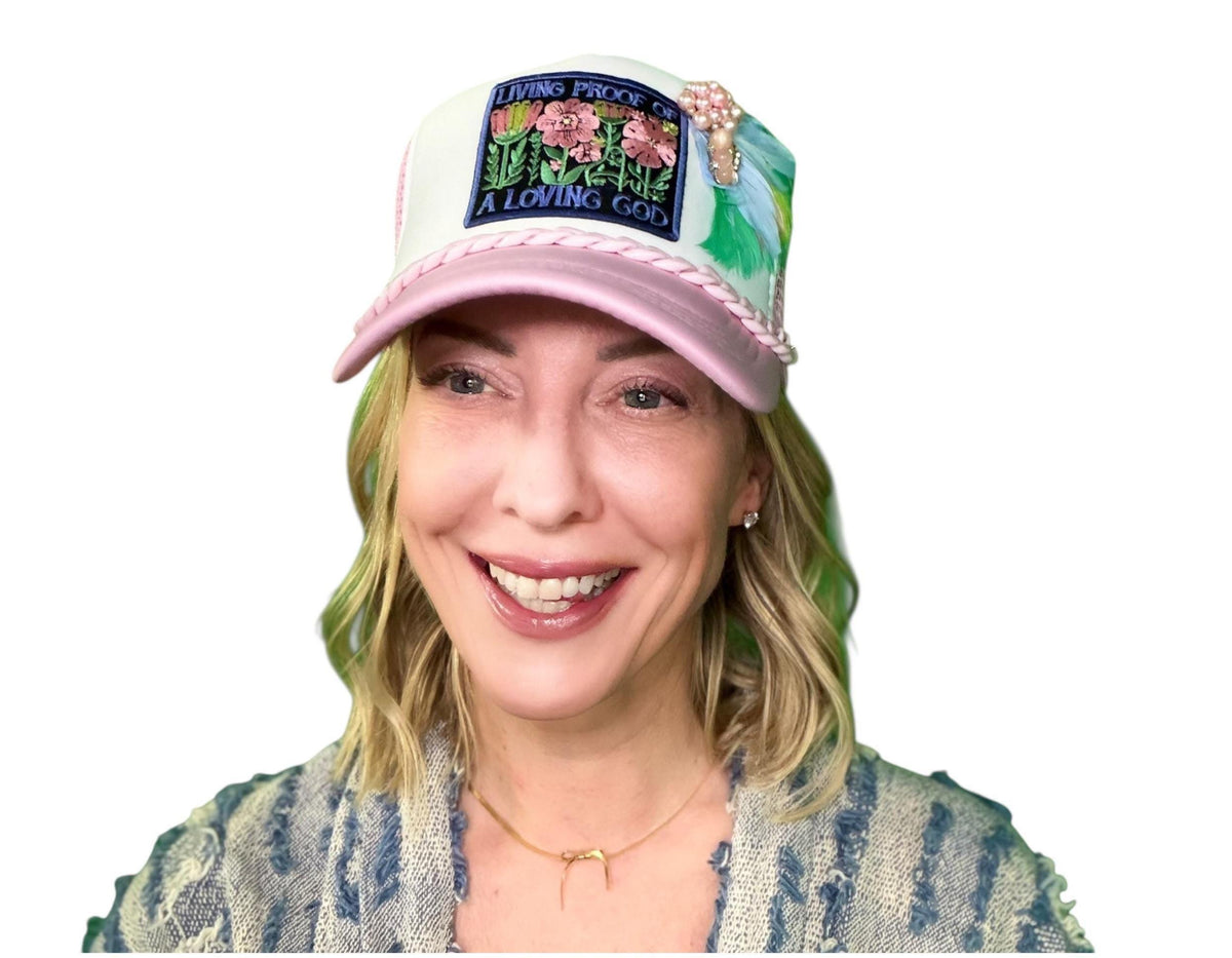 Positively Radiant | “LIVING PROOF” | Spiritual Trucker Hat