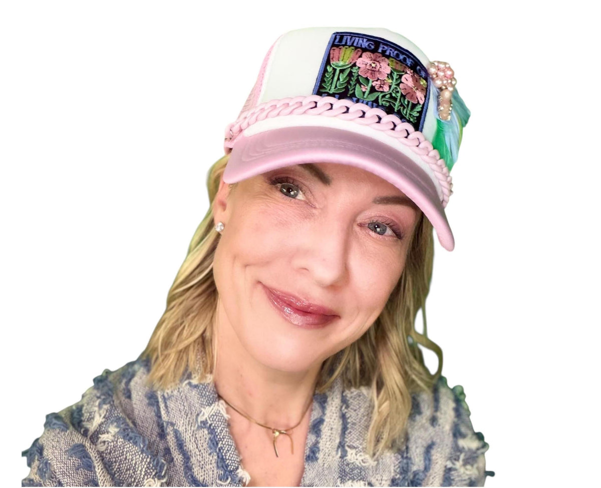 Positively Radiant | “LIVING PROOF” | Spiritual Trucker Hat