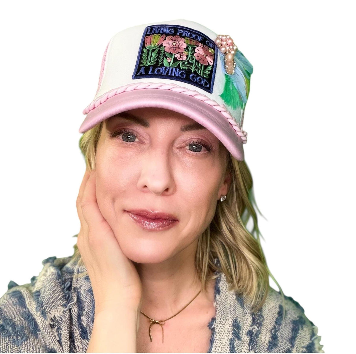 Positively Radiant | “LIVING PROOF” | Spiritual Trucker Hat