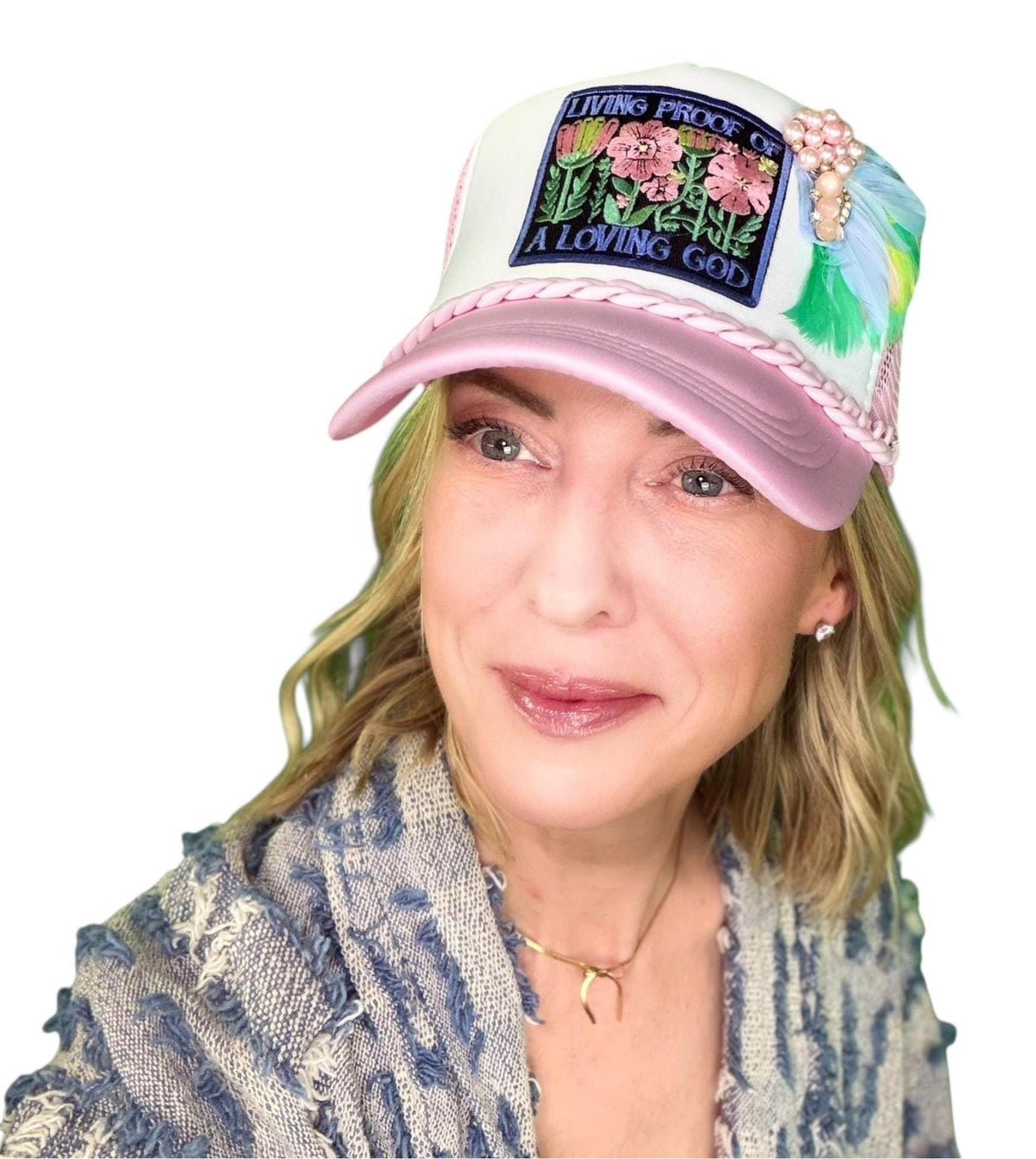 Positively Radiant | “LIVING PROOF” | Spiritual Trucker Hat