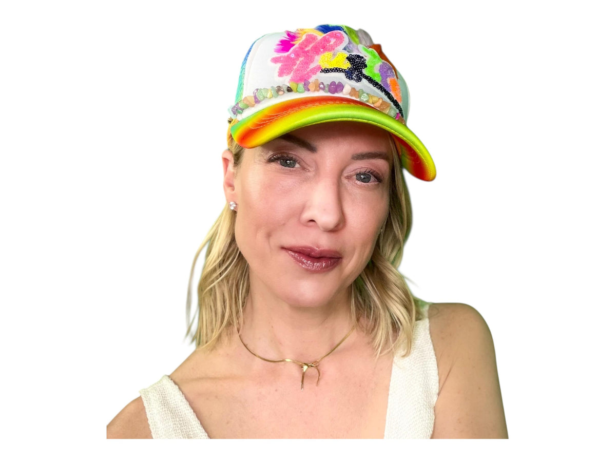NEON STARS | “HUSTLE” | TRUCKER HAT