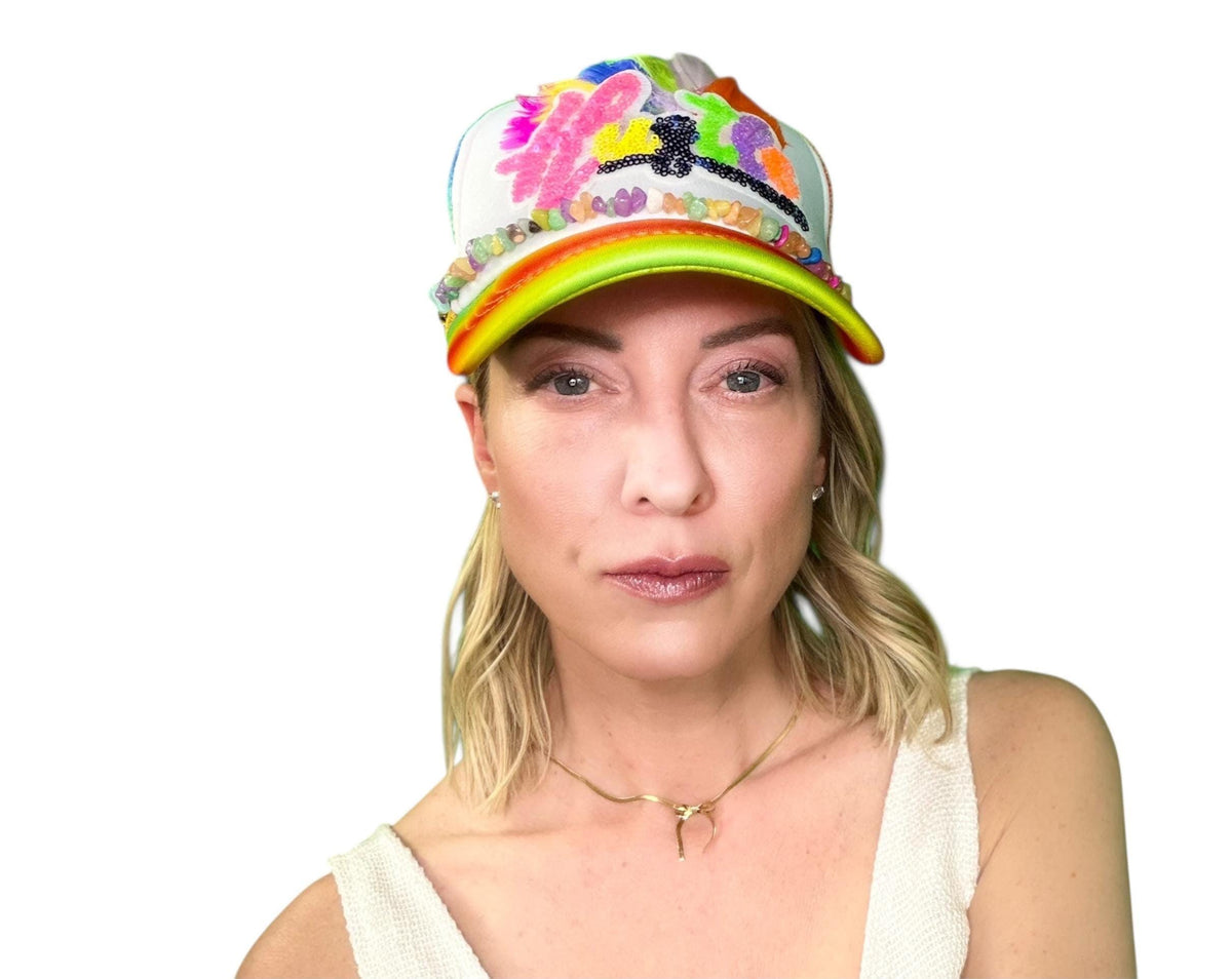 NEON STARS | “HUSTLE” | TRUCKER HAT