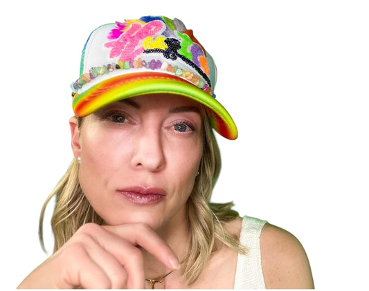 NEON STARS | “HUSTLE” | TRUCKER HAT