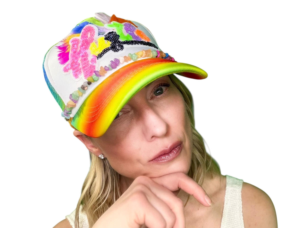 NEON STARS | “HUSTLE” | TRUCKER HAT