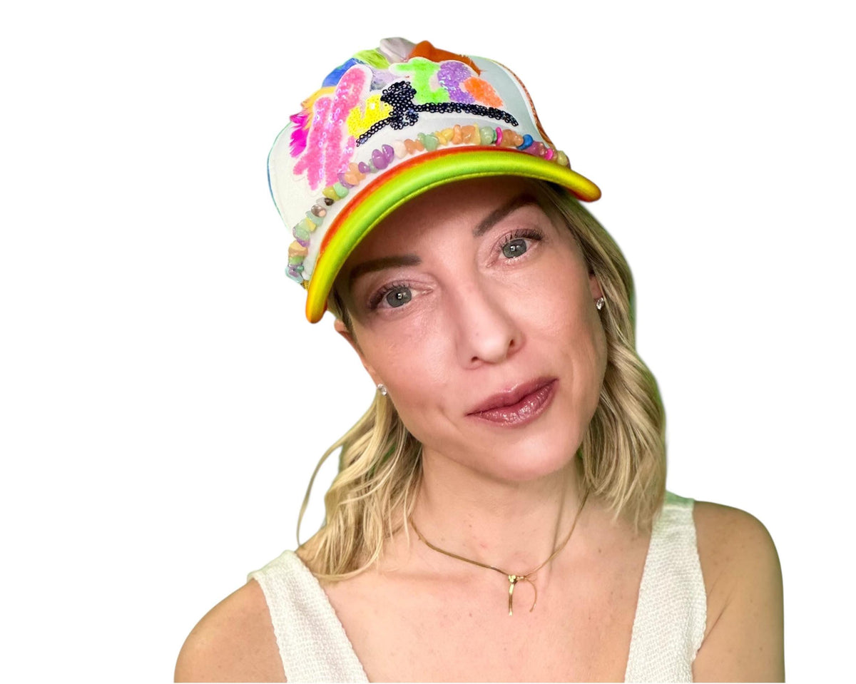 NEON STARS | “HUSTLE” | TRUCKER HAT
