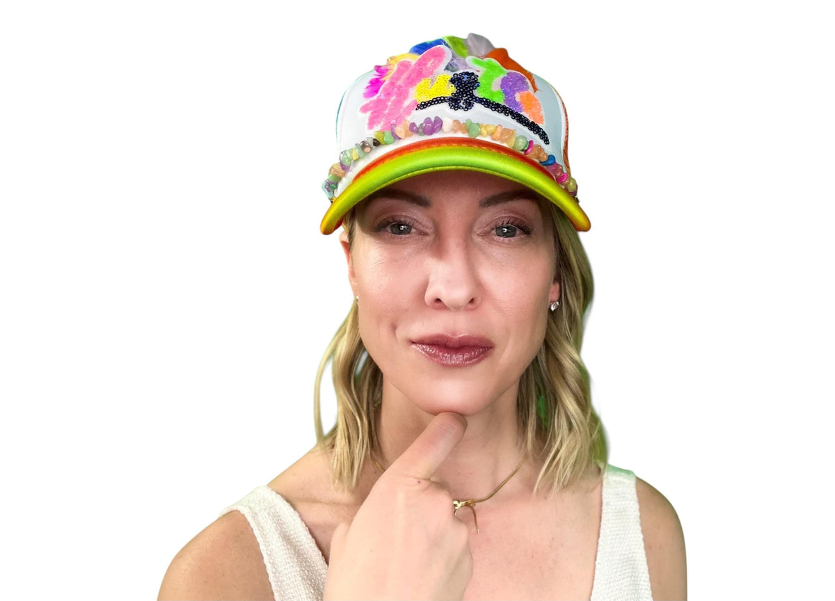 NEON STARS | “HUSTLE” | TRUCKER HAT