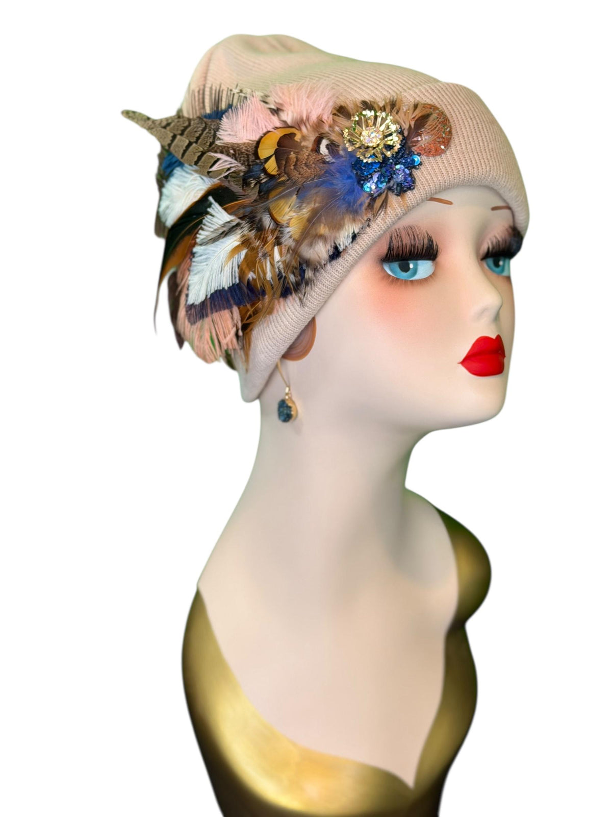 Prestigious Hunter | hand-embellished beanie