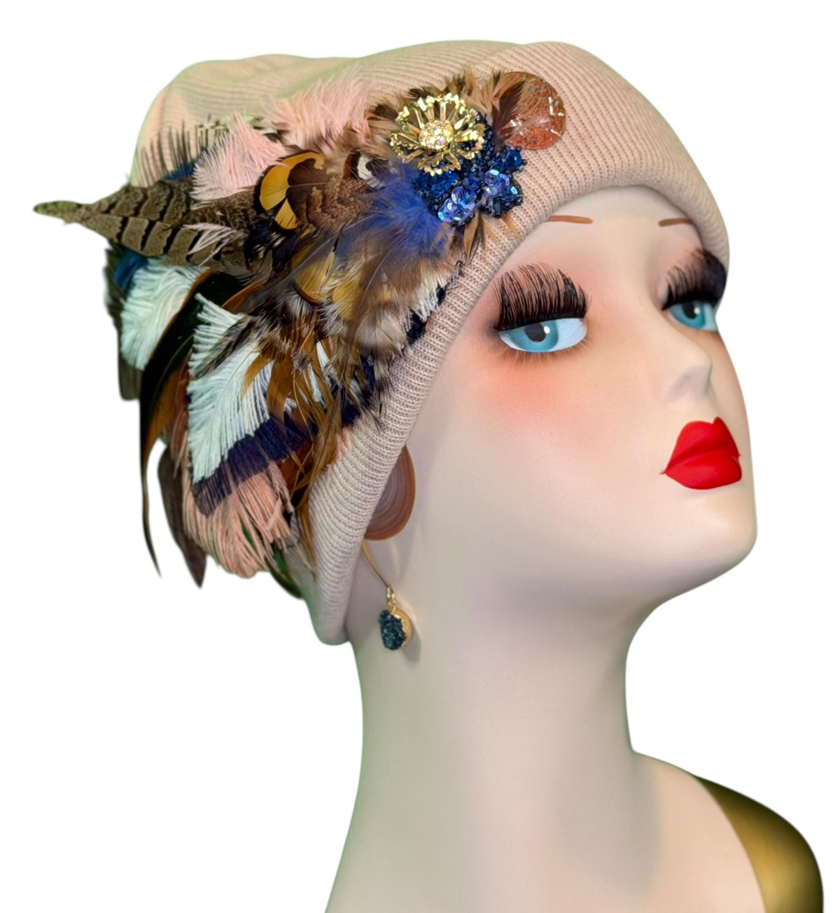 Prestigious Hunter | hand-embellished beanie