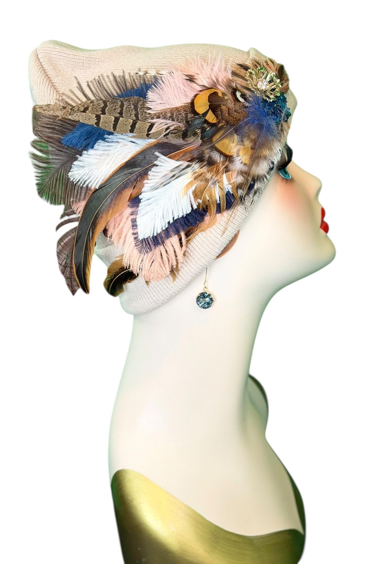 Prestigious Hunter | hand-embellished beanie