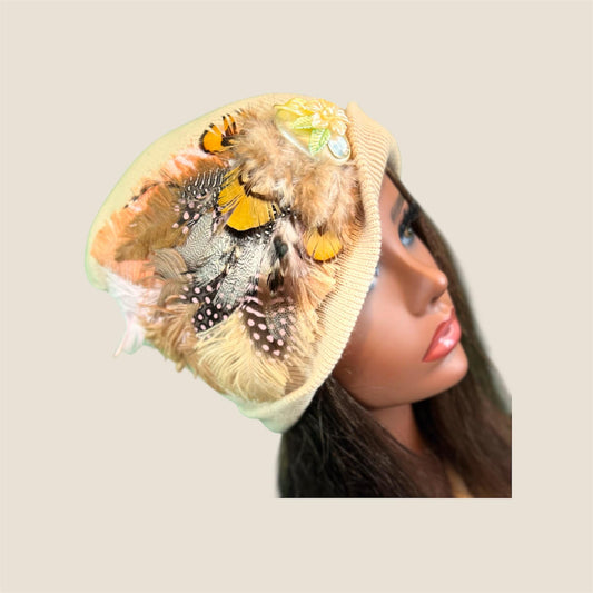 Sunday Best | Brunching After | hand-embellished beanie