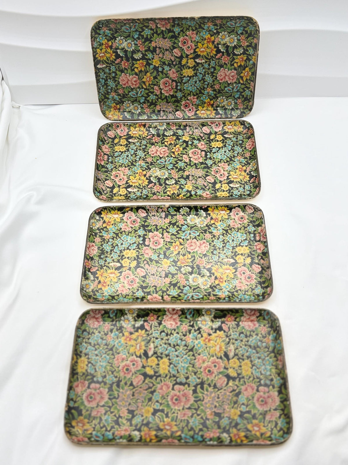 Vintage Alcohol Proof Paper Mache Tray - Made in Japan - MCM