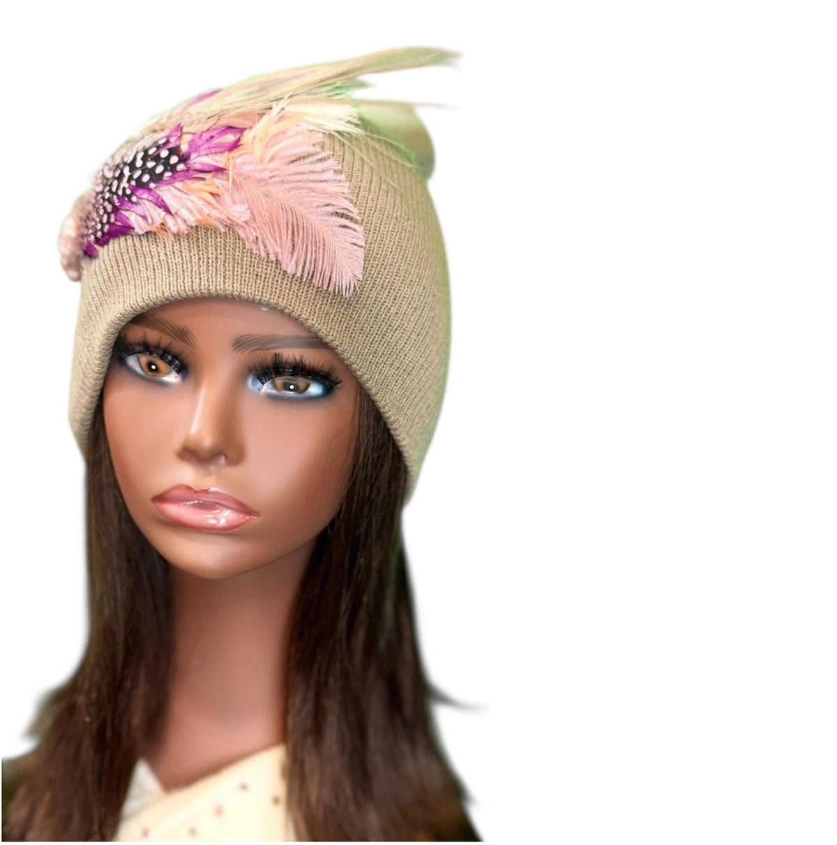 Love Like JESUS, Patchwork Jeweled Designer Hat