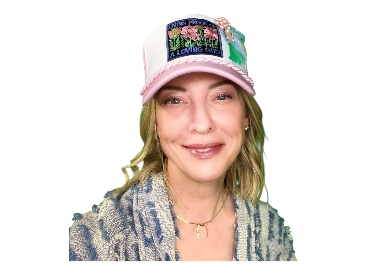 Positively Radiant | “LIVING PROOF” | Spiritual Trucker Hat